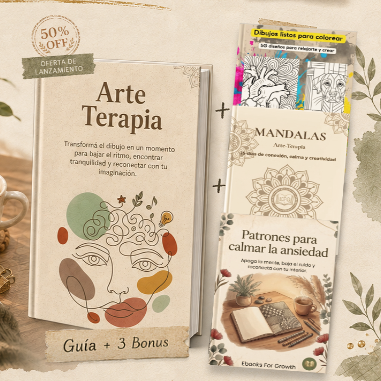 Arte Terapia - Manual de Ejercicios + 3 Bonus